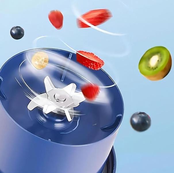 Mini Liquidificador Mixer Espremedor Juicer Portátil 800 Ml - Tomate Imagem de Mini Liquidificador Mixer Espremedor Juicer Portátil 800 Ml