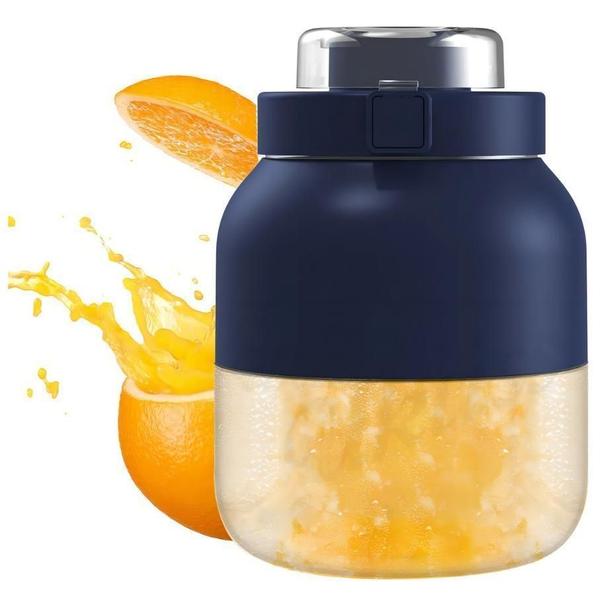 Mini Liquidificador Mixer Espremedor Juicer Portátil 800 Ml - Tomate Imagem de Mini Liquidificador Mixer Espremedor Juicer Portátil 800 Ml