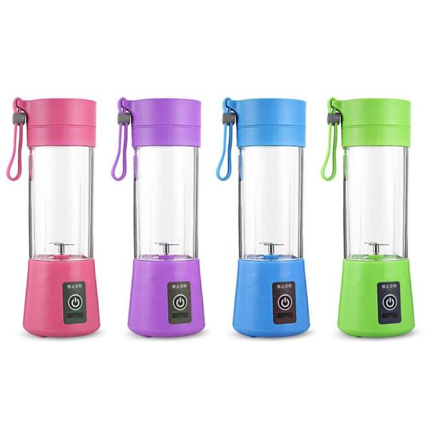 Mini Liquidificador Mixer Juice Garrafa Portátil USB Recarregável 6 Lâminas - Lelong Imagem de Mini Liquidificador Mixer Juice Garrafa Portátil USB Recarregável 6 Lâminas