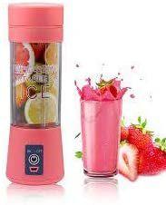 Mini Liquidificador Mixer Juice Usb Garrafa Portatil Coquete ROSA - BCS Imagem de Mini Liquidificador Mixer Juice Usb Garrafa Portatil Coquete ROSA