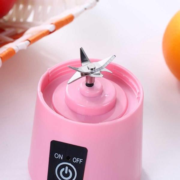 Imagem de Mini Liquidificador Mixer Juice Usb Rosa