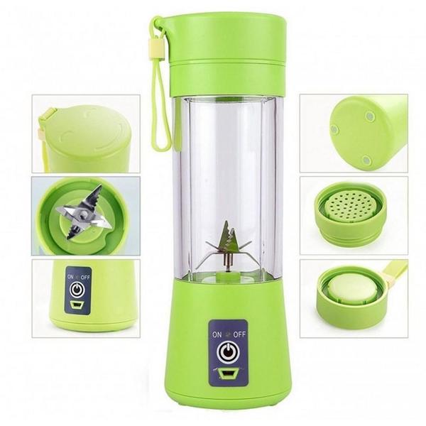 Imagem de Mini Liquidificador Mixer Juice Usb Verde