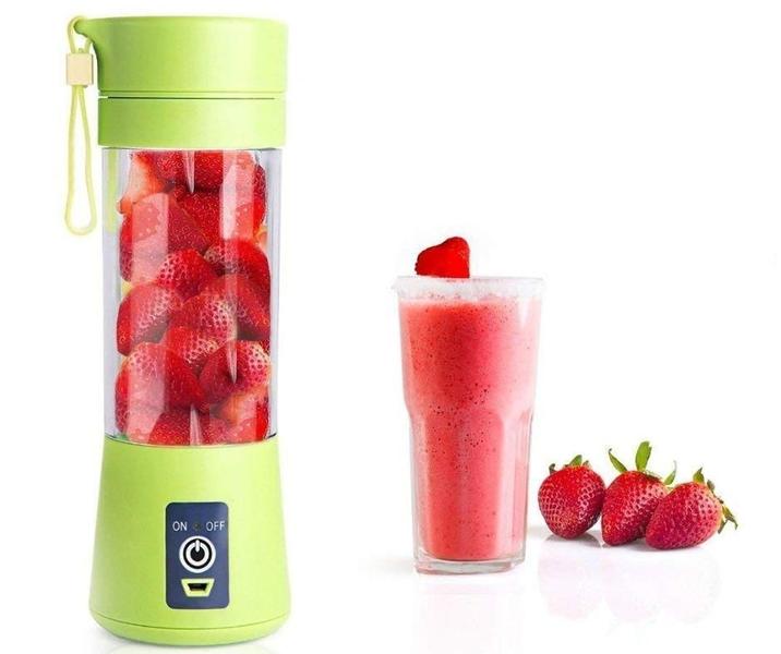 Mini Liquidificador Mixer Portáti Shake Squeeze Recarregável - No Hm 03 Imagem de Mini Liquidificador Mixer Portáti Shake Squeeze Recarregável