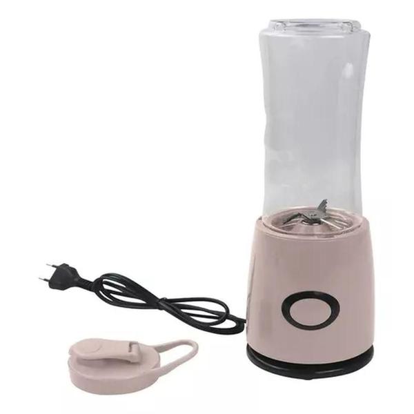 Mini Liquidificador Personal Blender 127v Rosa - Labravia Imagem de Mini Liquidificador Personal Blender 127v Rosa - Labravia