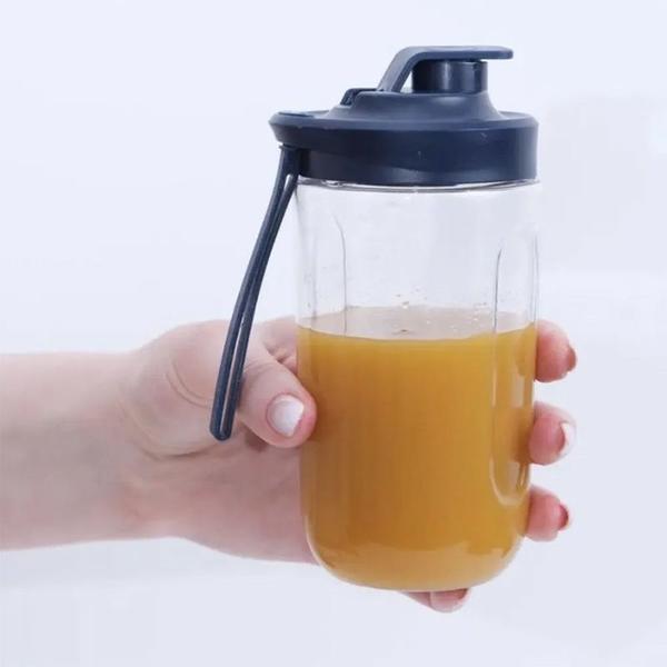 Mini liquidificador portátil 6 lâminas 400 ml - INTERPONTE Imagem de Mini liquidificador portátil 6 lâminas 400 ml