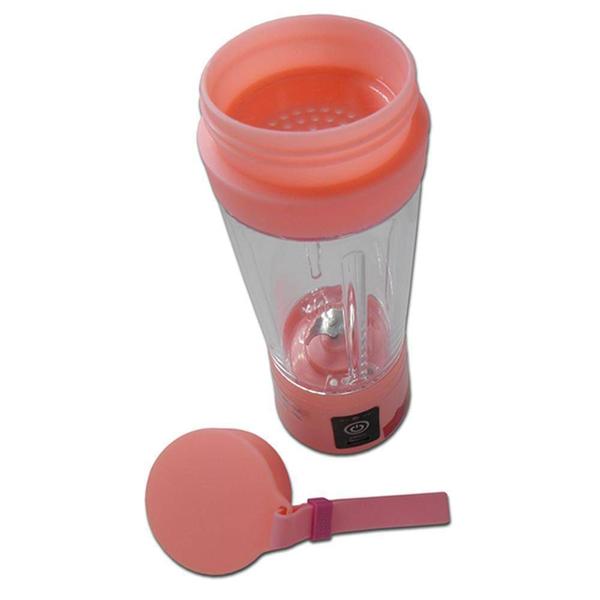Mini Liquidificador Portatil Com Bateria Recarregavel Rosa - Hypem Imagem de Mini Liquidificador Portatil Com Bateria Recarregavel Rosa