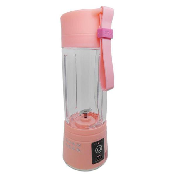 Mini Liquidificador Portatil Com Bateria Recarregavel Rosa - Hypem Imagem de Mini Liquidificador Portatil Com Bateria Recarregavel Rosa