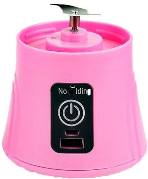 Mini Liquidificador Portátil Elétrico Recarregável USB Rosa - Bazar 110 Imagem de Mini Liquidificador Portátil Elétrico Recarregável USB Rosa