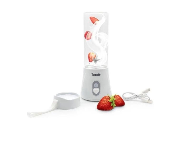 Mini Liquidificador Portátil Garrafa Tomate Maz006 - Geral Imagem de Mini Liquidificador Portátil Garrafa Tomate Maz006