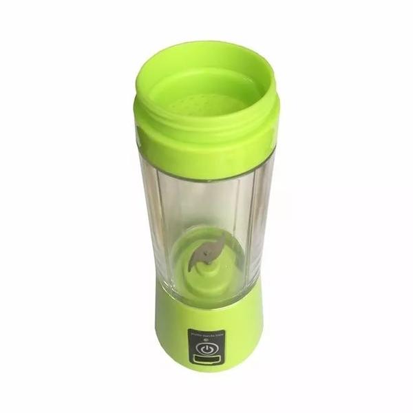 Imagem de Mini Liquidificador Portátil Juice Cup USB 6 Lâminas Verde