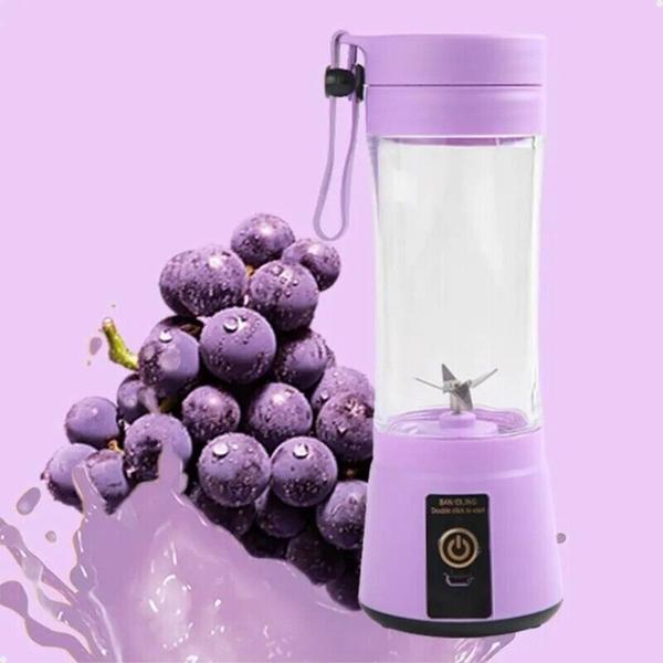 Mini Liquidificador Portátil Lorben Usb Recarregável Roxo Imagem de Mini Liquidificador Portátil Lorben Usb Recarregável Roxo