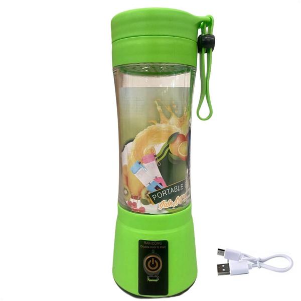 Mini Liquidificador Portátil Lorben Usb Recarregável Verde Imagem de Mini Liquidificador Portátil Lorben Usb Recarregável Verde