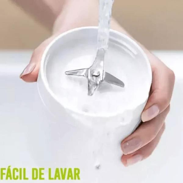 Mini Liquidificador Portátil Mini Mixer 6 Lâminas + Cabo Usb - Yepp Imagem de Mini Liquidificador Portátil Mini Mixer 6 Lâminas + Cabo Usb