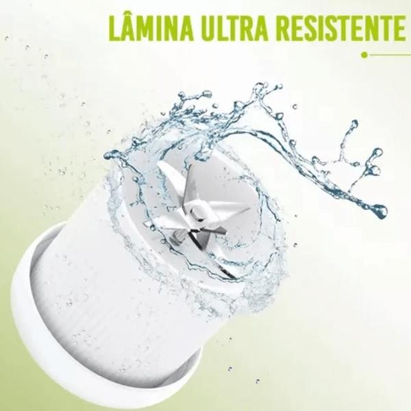 Mini Liquidificador Portátil Mini Mixer 6 Lâminas + Cabo Usb - Yepp Imagem de Mini Liquidificador Portátil Mini Mixer 6 Lâminas + Cabo Usb