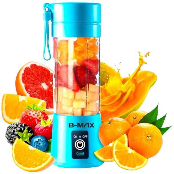 Mini Liquidificador Portatil Mixer B-MAX Mini Processador Imagem de Mini Liquidificador Portatil Mixer B-MAX Mini Processador