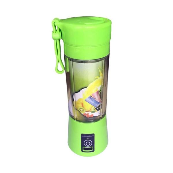 Mini Liquidificador Portátil Mixer Shake Recarregável Verde - Mrvendas Imagem de Mini Liquidificador Portátil Mixer Shake Recarregável Verde