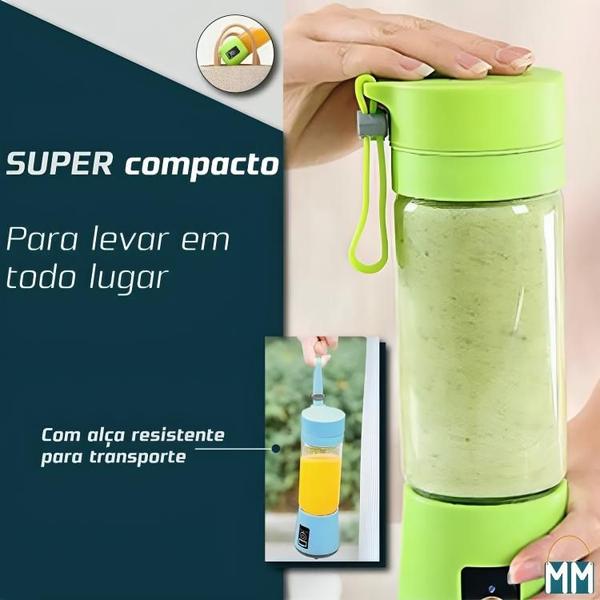 Imagem de Mini Liquidificador Portátil Mixer Shake Suco Juice Vitamina Mini Juicer