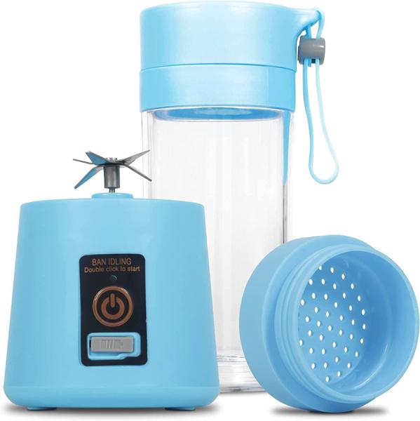 Mini Liquidificador Portátil Recarregável 6 Lâminas ul - New Star Imagem de Mini Liquidificador Portátil Recarregável 6 Lâminas ul