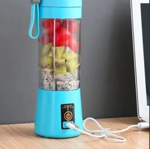 Mini Liquidificador Portátil Recarregável 6 Lâminas ul - New Star Imagem de Mini Liquidificador Portátil Recarregável 6 Lâminas ul