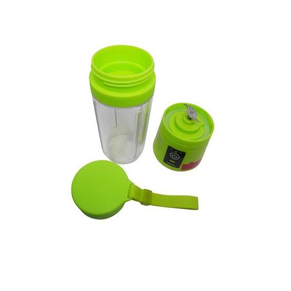 Mini Liquidificador Portátil Recarregável 6 Lâminas Verde - Hamy Imagem de Mini Liquidificador Portátil Recarregável 6 Lâminas Verde