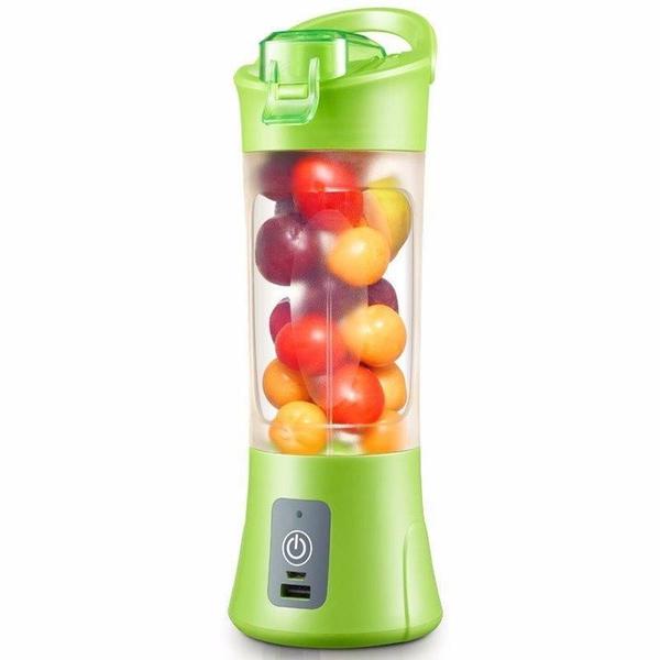 Mini Liquidificador Portatil Recarregavel Leve E Beba Verde - Jpcell Imagem de Mini Liquidificador Portatil Recarregavel Leve E Beba Verde