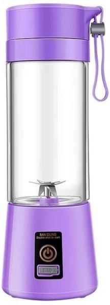 Imagem de Mini Liquidificador Portátil - Roxo - 3.7V