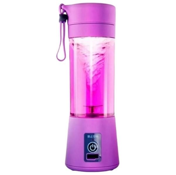 Mini Liquidificador Portátil Shake Recarregavel - Roxo - Aquilae Imagem de Mini Liquidificador Portátil Shake Recarregavel - Roxo
