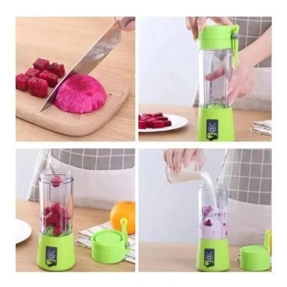 Mini Liquidificador Portátil Shake Recarregavel - Roxo - Aquilae Imagem de Mini Liquidificador Portátil Shake Recarregavel - Roxo