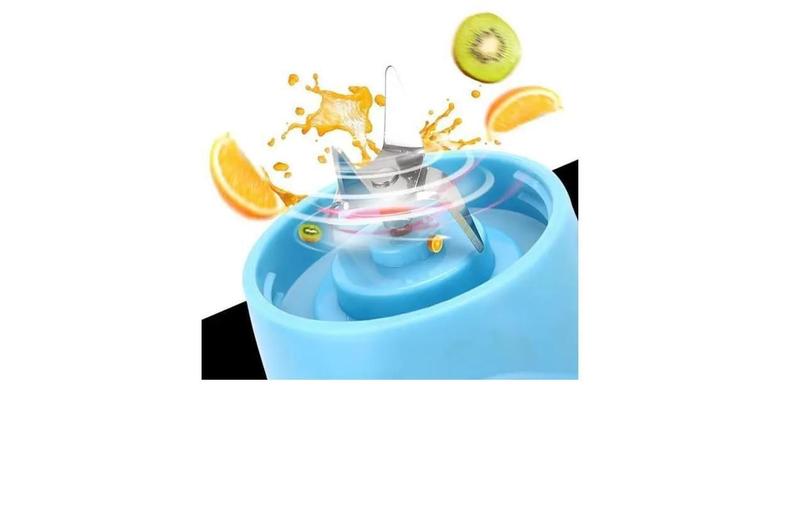 Mini Liquidificador Portátil Usb 6 Laminas Recarregável - Portable Life Imagem de Mini Liquidificador Portátil Usb 6 Laminas Recarregável