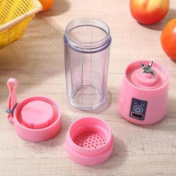 Mini Liquidificador Portátil Usb Recarregável Mixer (Azul) - Blender Imagem de Mini Liquidificador Portátil Usb Recarregável Mixer (Azul)