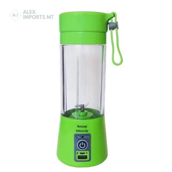 Mini Liquidificador Shake Vitaminas Usb Portátil Barato - Alex Imports MT Imagem de Mini Liquidificador Shake Vitaminas Usb Portátil Barato