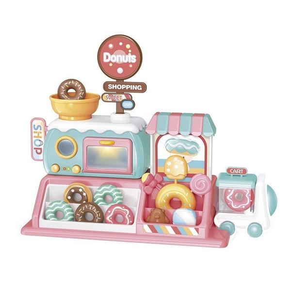 Imagem de Mini loja de donuts com acessorios mini candy r.790-5 fenix