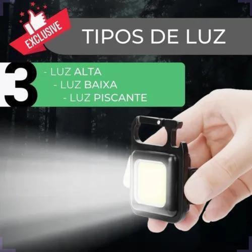 Imagem de Mini Luminaria Chaveiro De Camping Pesca Ciclismo Em Led