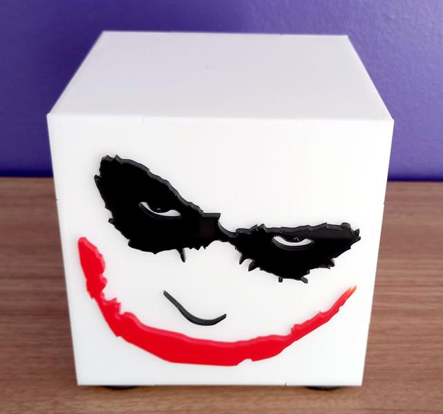 Imagem de Mini Luminaria Coringa Com Led Abajur Joker Presente Geek