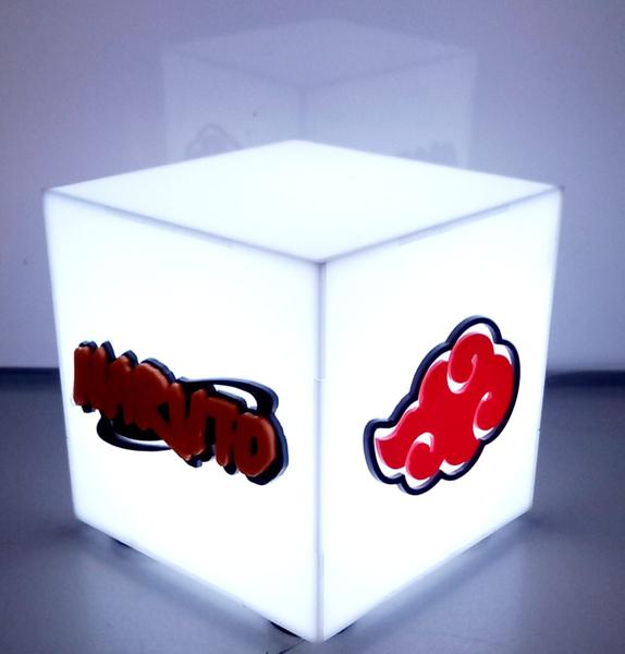 Imagem de Mini Luminária de Mesa Naruto Anime Geek Presente Criativo