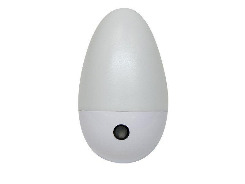 Imagem de Mini Luminária de Parede Luz Guia Noturna Oval LED 4.000K - Com sensor - Taschibra