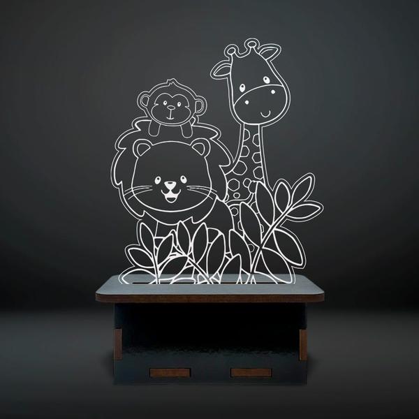 Mini Luminária Fazendinha fofinhos - ShopC Imagem de Mini Luminária Fazendinha fofinhos