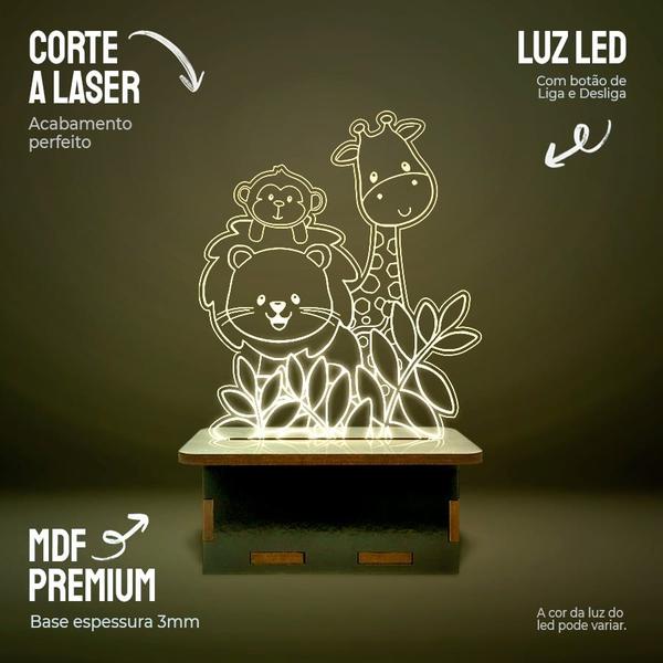 Mini Luminária Fazendinha fofinhos - ShopC Imagem de Mini Luminária Fazendinha fofinhos