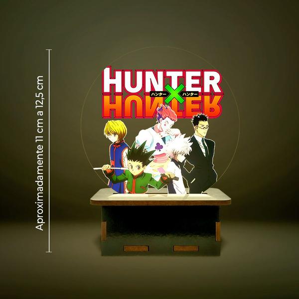 Imagem de Mini Luminária Hunter X Hunter Colorida UV