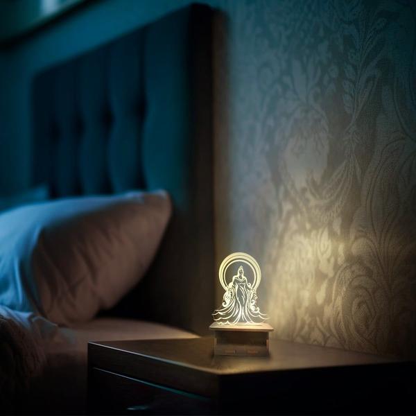 Mini Luminária Iemanja - ShopC Imagem de Mini Luminária Iemanja