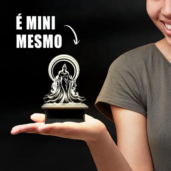 Mini Luminária Iemanja - ShopC Imagem de Mini Luminária Iemanja