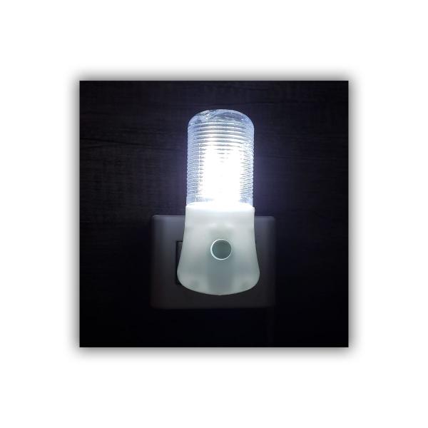 Imagem de Mini Luminária Led Abajur de Tomada Luz Noturna Bivolt Iluminação 1 Un