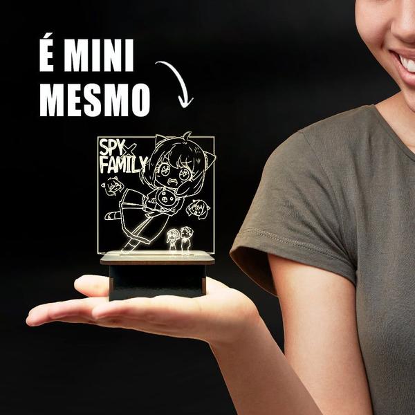 Imagem de Mini Luminária Spy x Family - Anya Expressões