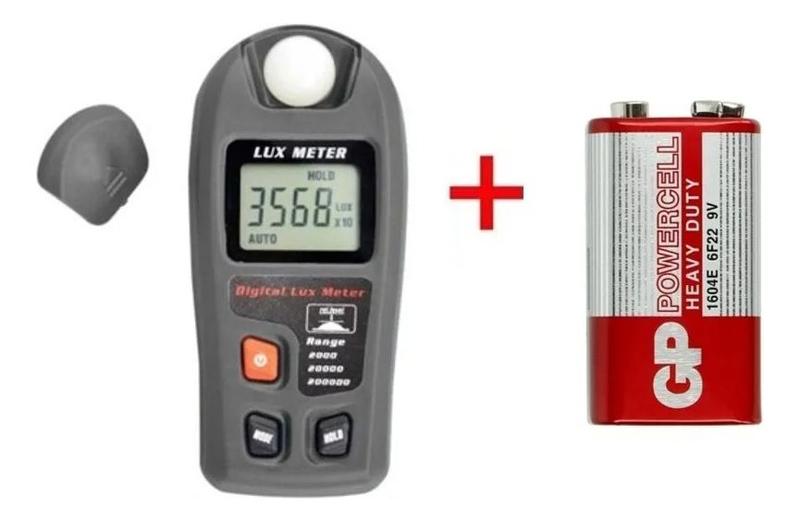 Mini Luxímetro Digital 0 ~ 200000 Com Bateria Incluso - CONTEC Imagem de Mini Luxímetro Digital 0 ~ 200000 Com Bateria Incluso