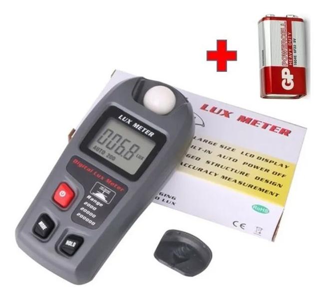 Mini Luxímetro Digital 0 ~ 200000 Com Bateria Incluso - CONTEC Imagem de Mini Luxímetro Digital 0 ~ 200000 Com Bateria Incluso
