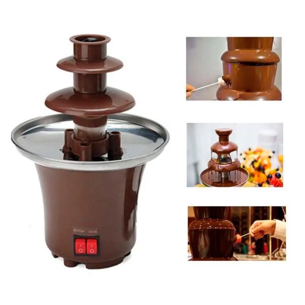 Mini Máquina de Chocolate Inoxidável Perfeita para Bancada e Fondue 110v - LAURUS Mini Máquina de Chocolate Inoxidável Perfeita para Bancada e Fondue 110v - LAURUS