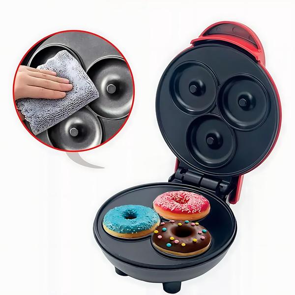 Imagem de Mini Maquina De Donuts Café Da Manhã Capacidade Para Mini Rosquinha Elétrica 110V Portátil