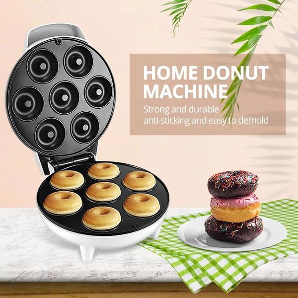 Imagem de Mini Maquina De Donuts Café Da Manhã Capacidade Para Mini Rosquinha Elétrica 110V Portátil