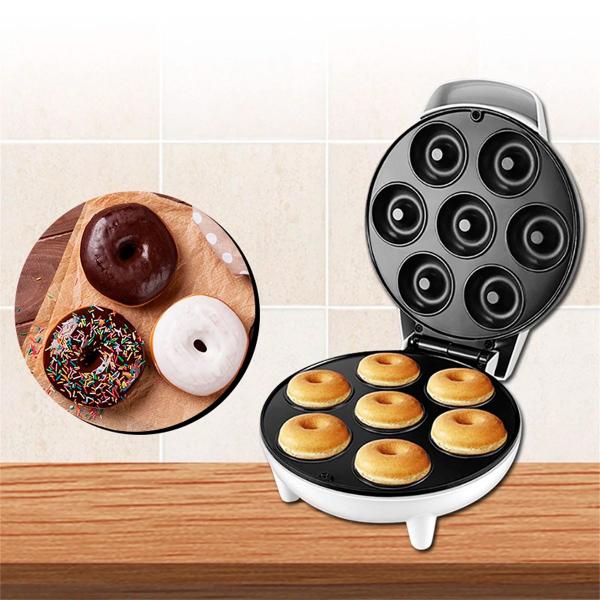 Mini Máquina de Donuts Elétrica Perfeita para Renda Extra e Sobremesas 110v - BELLATOR Imagem de Mini Máquina de Donuts Elétrica Perfeita para Renda Extra e Sobremesas 110v
