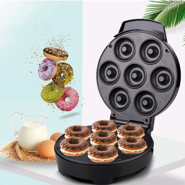 Mini Máquina de Donuts Elétrica Perfeita para Renda Extra e Sobremesas 110v - BELLATOR Imagem de Mini Máquina de Donuts Elétrica Perfeita para Renda Extra e Sobremesas 110v